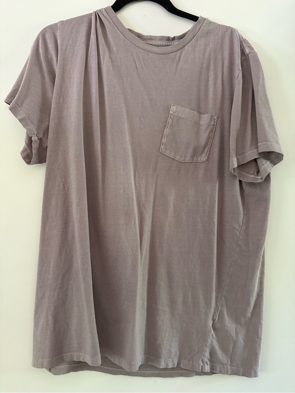 Old Navy Pocket Tee in Dusty Mauve